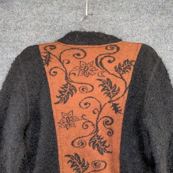 Alpaca Design Chompas Women's Blazer Jacket Medium Multicolor Tapestry Floral - Picture 6 of 12